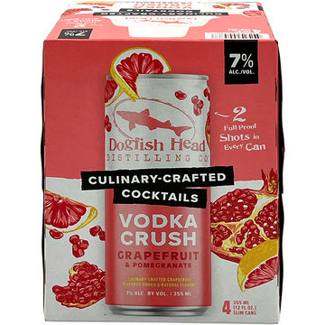 Dogfish Head Grapefruit & Pomegranate Vodka Crush