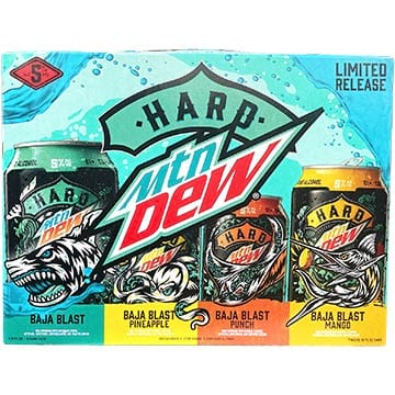Hard Mountain Dew Baja Blast Variety Pack