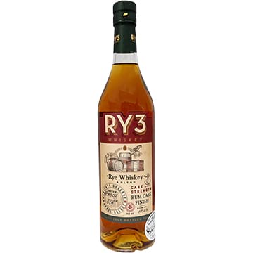 RY3 Rum Cask Finish Cask Strength Rye Whiskey