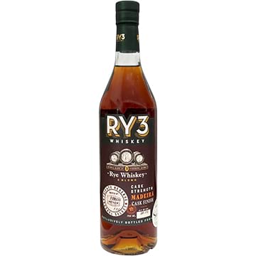 RY3 Madeira Cask Finish Rye Whiskey