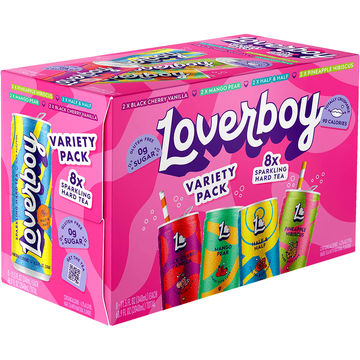 Loverboy Sparkling Hard Tea Variety Pack