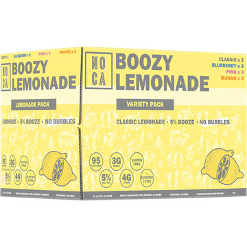 NOCA Boozy Lemonade Variety Pack