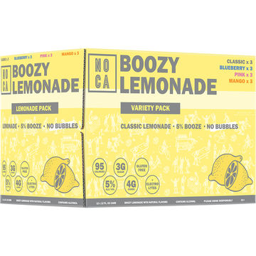 NOCA Boozy Lemonade Variety Pack | GotoLiquorStore