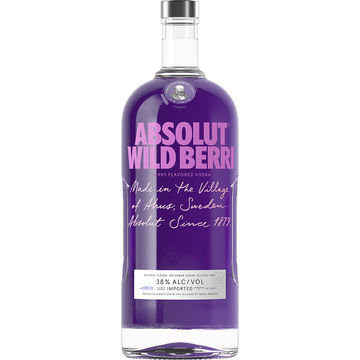 Absolut Wild Berri Vodka