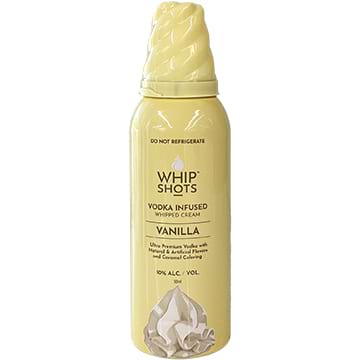 Whipshots Vodka Infused Vanilla Whipped Cream