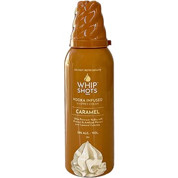 Whipshots Vodka Infused Caramel Whipped Cream