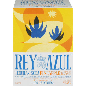 Rey Azul Tequila & Soda Pineapple