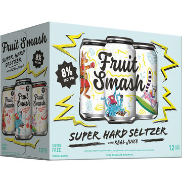 New Belgium Fruit Smash Super Hard Seltzer Variety Pack