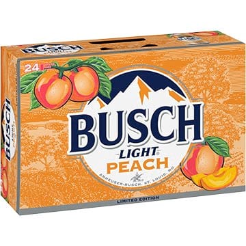 Busch Light Peach