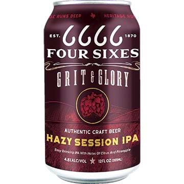 Four Sixes Grit & Glory Hazy Session IPA