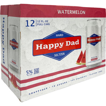 Happy Dad Watermelon Hard Seltzer