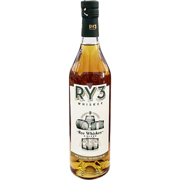 RY3 Rum Cask Finish Rye Whiskey