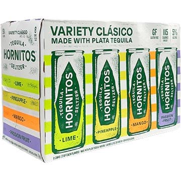 Hornitos Tequila Seltzer Clasico Variety Pack