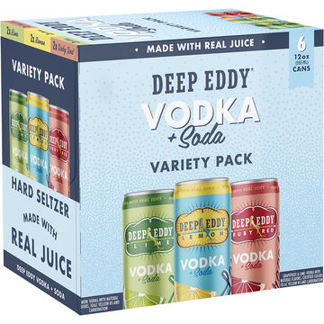Deep Eddy Vodka Soda Variety Pack