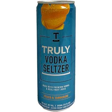 Truly Vodka Seltzer Peach & Tangerine