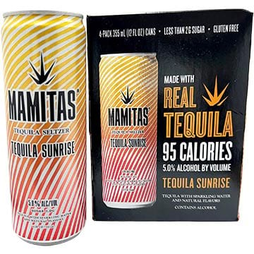 Mamitas Tequila Sunrise Seltzer