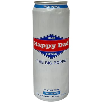 Happy Dad The Big Poppa Fruit Punch Hard Seltzer