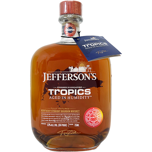 Jefferson's Tropics Kentucky Straight Bourbon Whiskey