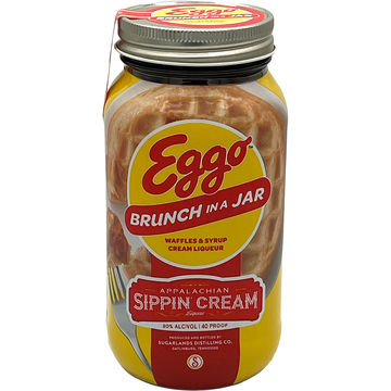Sugarlands Appalachian Eggo Brunch In A Jar Waffles & Syrup Sippin' Cream Liqueur