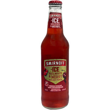 Smirnoff Ice Red, White & Merry Holiday Punch