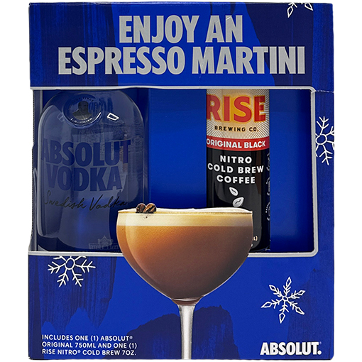 Picture of Absolut Vodka with Rise Nitro Cold Brew