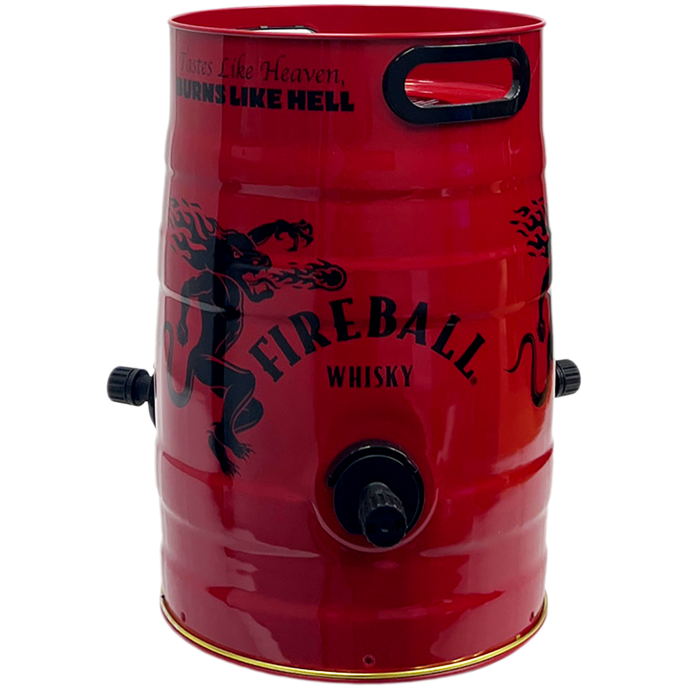 Fireball Cinnamon Whiskey Fire Keg | GotoLiquorStore