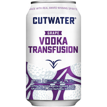 Cutwater Grape Vodka Transfusion