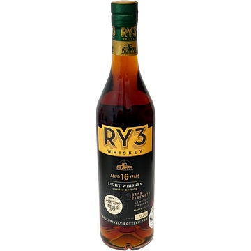 RY3 16 Year Old Single Barrel Cask Strength Light Whiskey