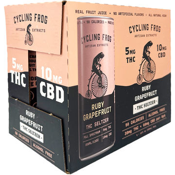Cycling Frog Ruby Grapefruit THC Seltzer
