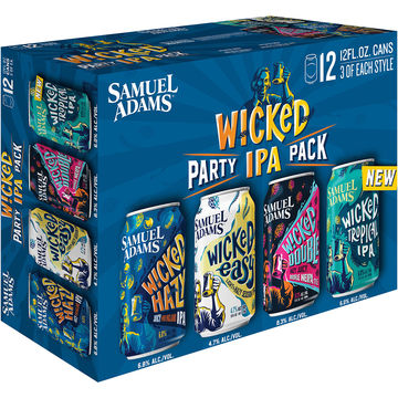 Samuel Adams Wicked IPA Party Pack