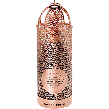 Laurent-Perrier Cuvee Rose Limited Edition Lace Lantern Gift Cage