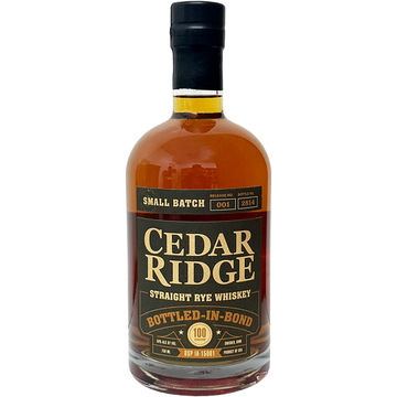 Cedar Ridge Bottled-in-Bond Rye