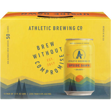 Athletic Brewing Upside Dawn Non-Alcoholic Golden Ale