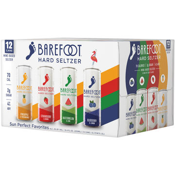 Barefoot Sun Perfect Favorites Hard Seltzer Variety Pack