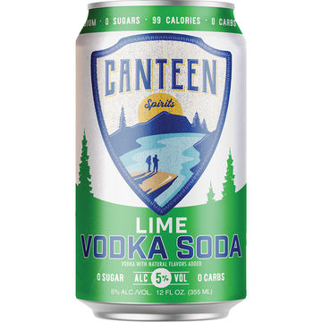 Canteen Lime Vodka Soda