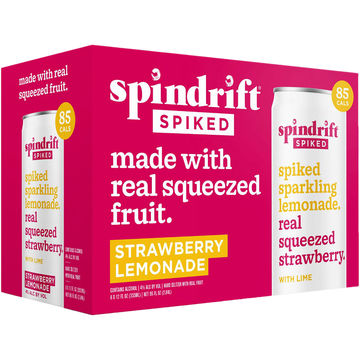 Spindrift Spiked Strawberry Lemonade Sparkling Water
