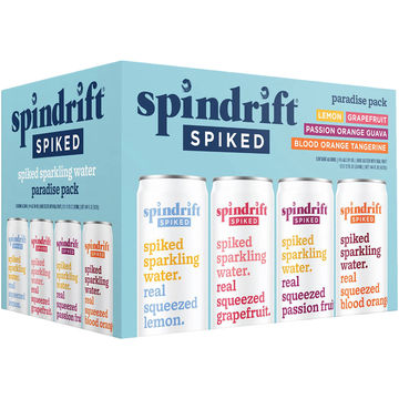 Spindrift Spiked Sparkling Water Paradise Variety Pack