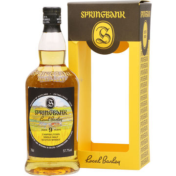 Springbank 9 Year Old Local Barley 2018 Release