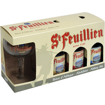 St. Feuillien Gift Pack with Glass