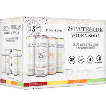Stateside Vodka Soda Party Pack