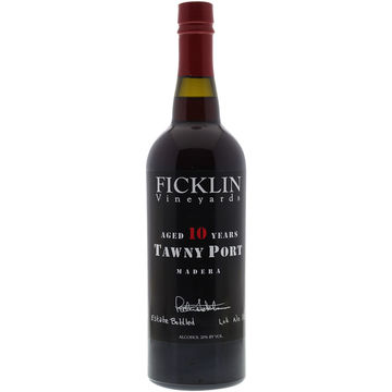Ficklin 10 Years Old Tawny Port