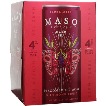 Masq Fusions Hard Tea Dragonfruit Acai