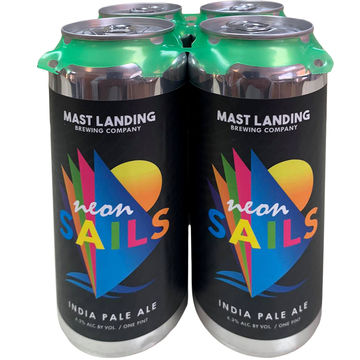 Mast Landing Neon Sails