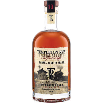 Templeton Rye 10 Year Old Special Reserve