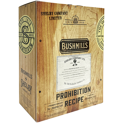 Bushmills Whiskey With Golf Flask - Rocky Mountain Liquor