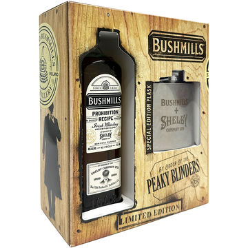 Bushmills Prohibition Recipe Irish Whiskey with Flask