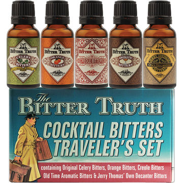 The Bitter Truth Cocktail Bitters Traveler's Set