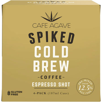 Cafe Agave Spiked Cold Brew Coffee Espresso Shot
