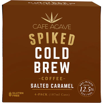 Cafe Agave Spiked Cold Brew Coffee Salted Caramel