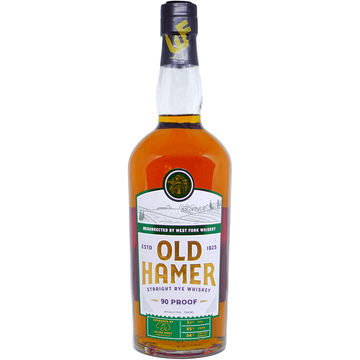 Old Hamer 90 Proof Straight Rye